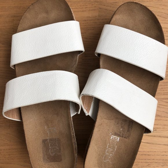 Brash Payless White Skyline Horizon Wedge Sandals Size 8 | Women's Sandals - Picture 3 of 6